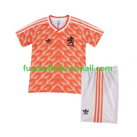 Fußballtrikots Niederlande Retro Kinder 1988 Kurzarm Heimtrikotsatz kaufen